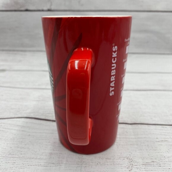 Starbucks 16oz Red Coffee Cup - Picture 2 of 6